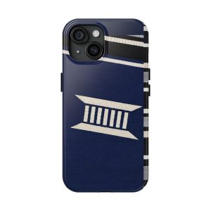 12977062624811301374_4096.jpeg Thee Shirts - JSU Graduation Stole - Navy Phone Case