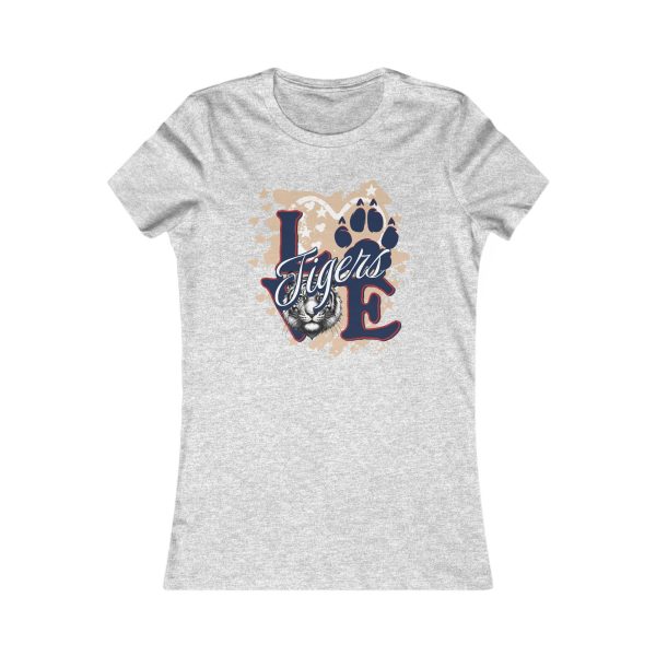 13232320851941312309_2048.jpeg Love Tigers Women's Navy Favorite Tee