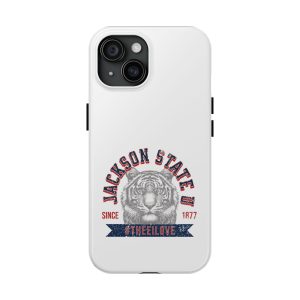 Jackson State Univ #TheeILove Red - White Case