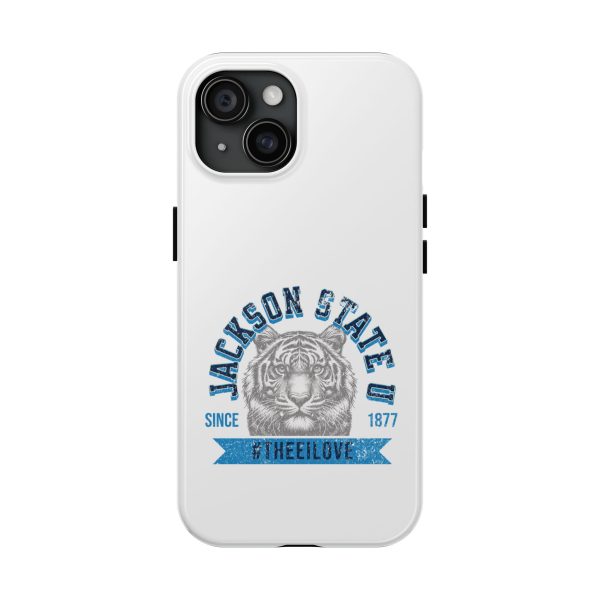Jackson State Univ #TheeILove Blue - White Case