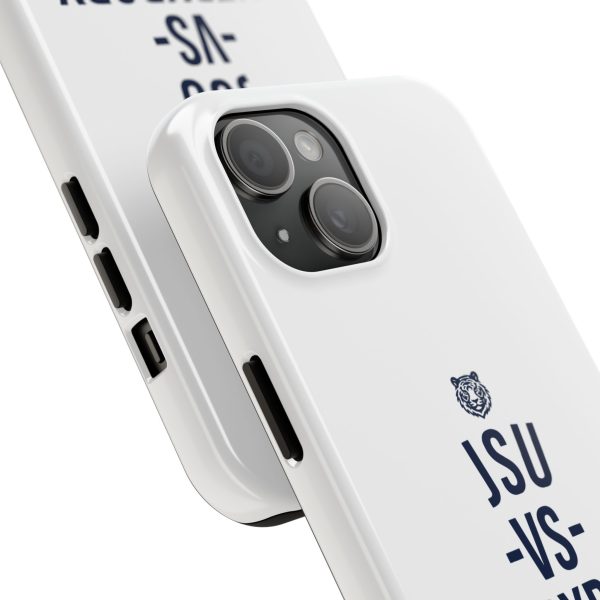 JSU vs Everybody Tiger White Navy Cell Phone Case