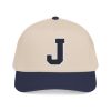14083811972671378559_2048.jpeg Thee Shirts "J" Two Tone Embroidered Bill Cap
