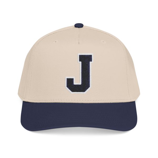 14083811972671378559_2048.jpeg Thee Shirts "J" Two Tone Embroidered Bill Cap