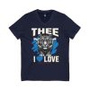 14338909700949671036_2048.jpeg #TheeILove Jackson State U Tigerhead Men's Baby Blue Jersey Short Sleeve V-Neck Tee