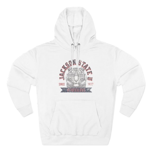 Jackson State Univ #TheeILove Women's Navy Premium Fleece Hoodie
