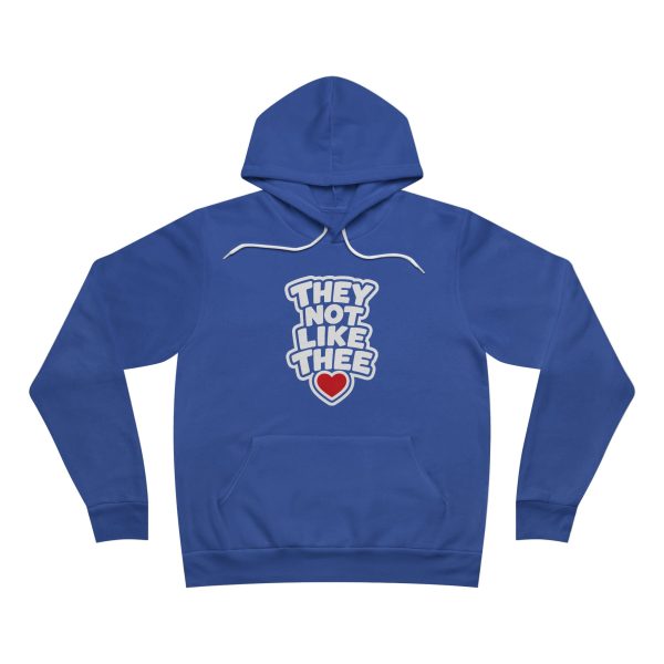 15606903866130319650_2048.jpeg They Not Like Thee White Men's Fleece Pullover Hoodie