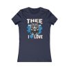 16118792588297824494_2048.jpeg #TheeILove Jackson State U Tigerhead Women's Baby Blue Favorite Tee