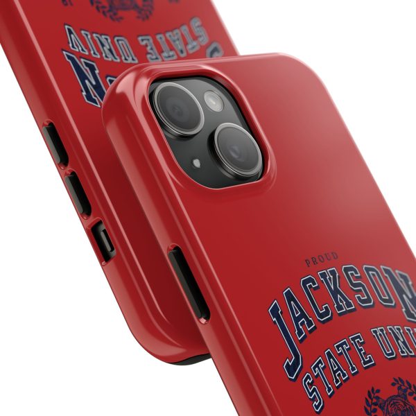 16228432540559814217_4096.jpeg Proud Jackson State Univ Tiger Navy - Red Case