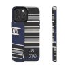 Thee Shirts - JSU Graduation Stole JSU Grad - Navy Phone Case