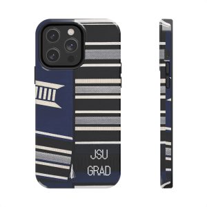 16368880925919579050_4096.jpeg Thee Shirts - JSU Graduation Stole JSU Grad - Navy Phone Case