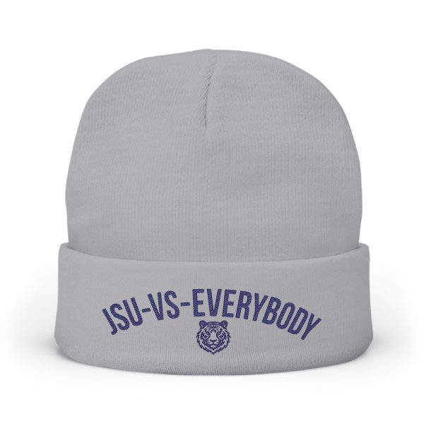 JSU vs Everybody Knit Embroidered Beanie