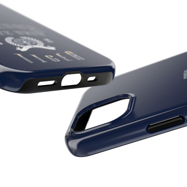 Proud Jackson State Univ Tiger White - Navy Case