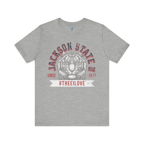 1741420894596503951_2048.jpeg Jackson State Univ #TheeILove Men's White Jersey Short Sleeve Tee