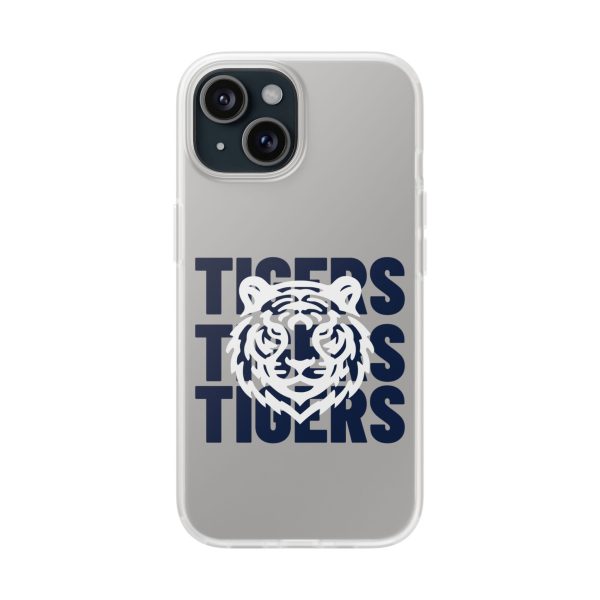 Jackson State Univ Tigers 3X Navy Flexi Case