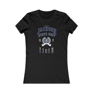 Proud Jackson State Univ Tiger Women's White Favorite Tee