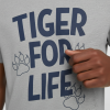 Tiger For Life Paws Men's Navy Jersey Short Sleeve Tee