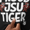 20260812133313-1f196525-e347-6bca-8f06-0606c6bf4932.png Proud JSU Tiger Mascots Men's White Jersey Short Sleeve Tee