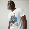20260812211141-1f196926-9e8d-6700-bcee-de7d5945302f.png #TheeILove Jackson State U Tigerhead Men's Baby Blue Jersey Short Sleeve V-Neck Tee