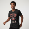20260814023905-1f197895-134b-633a-85b8-aeaff5eb86c5.png Proud Jackson State Univ Tiger Men's Red Jersey Short Sleeve V-Neck Tee