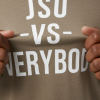 JSU vs Everybody Black Font Jersey Short Sleeve Tee