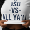 JSU vs All Ya'll Navy Tiger Edition Jersey Short Sleeve Tee