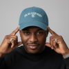 JSU vs Everybody Tiger White Embroidered Denim Dad Cap
