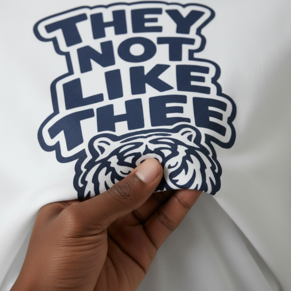 20260815153813-1f198bf5-3622-66f6-ab7a-c620905c8744.png They Not Like Thee Tiger Navy Men's Jersey Short Sleeve V-Neck Tee