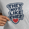 They Not Like Thee Navy Women's Favorite Tee