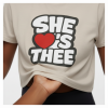 20260815164519-1f198c8b-3074-6c2c-a9ac-fede7b257618.png She Heart's Thee White Women's Cropped Tee