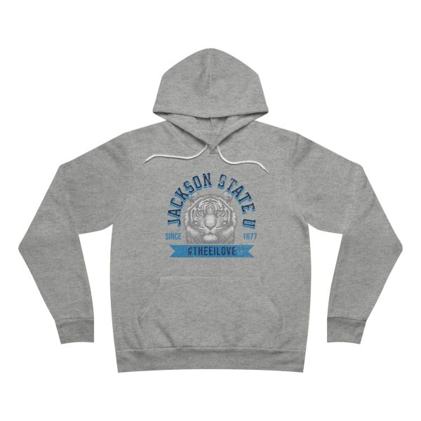 2481547675818662694_2048.jpeg Jackson State Univ #TheeILove Men's Baby Blue Fleece Pullover Hoodie
