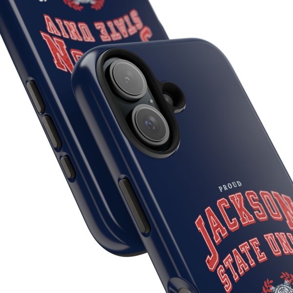 2616576570442726471_4096.jpeg Proud Jackson State Univ Tiger Red - Navy Case