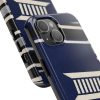 Thee Shirts - JSU Graduation Stole - Navy Phone Case