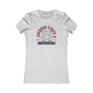 Jackson State Univ #TheeILove Women's Red Favorite Tee