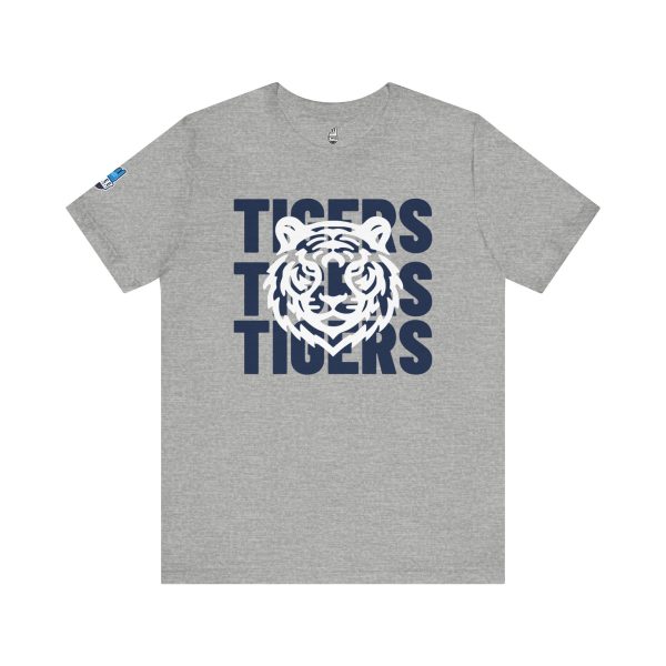 3218356991512810312_2048.jpeg Jackson State Univ Tigers 3X Navy Jersey Short Sleeve Tee