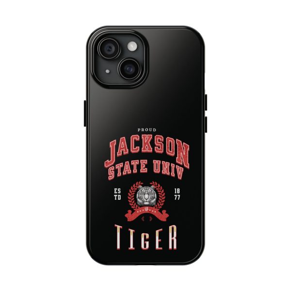 3282122787543752806_4096.jpeg Proud Jackson State Univ Tiger Red - Black Case