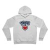 Thee I Heart Men's Block Navy Fleece Pullover Hoodie