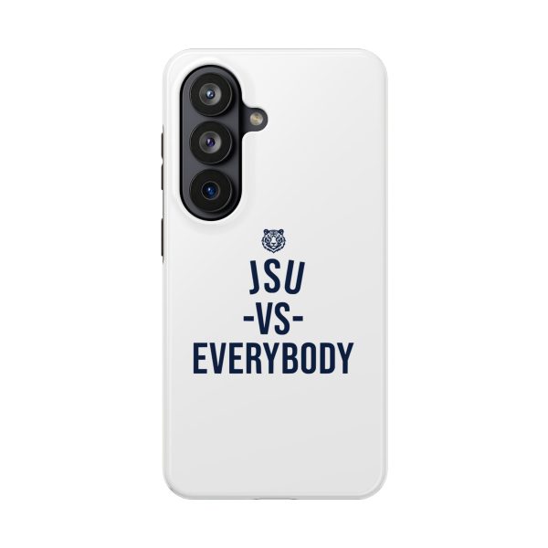 JSU vs Everybody Tiger White Navy Cell Phone Case