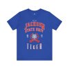 4371562428672069474_2048.jpeg Proud Jackson State Univ Tiger Men's Red Jersey Short Sleeve Tee