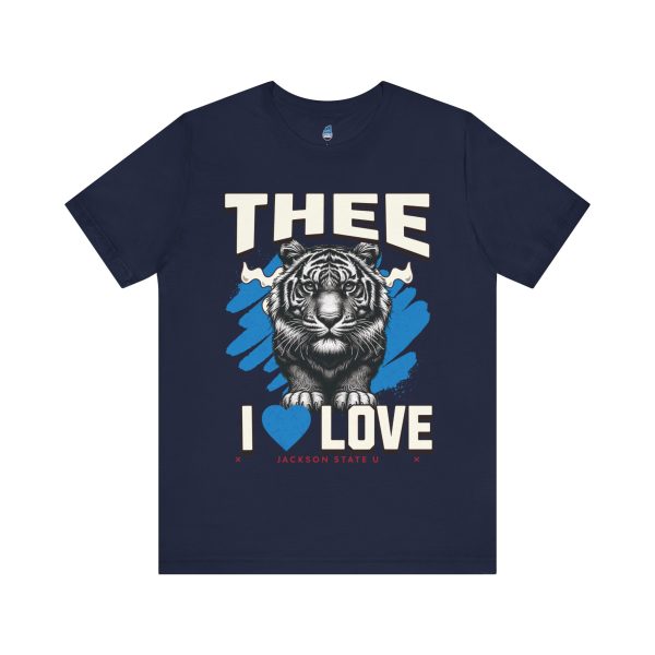 4732447543065271120_2048.jpeg #TheeILove Jackson State U Tigerhead Men's Baby Blue Jersey Short Sleeve Tee
