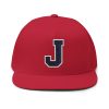 Thee Shirts "J" Navy Embroidered Bill Cap