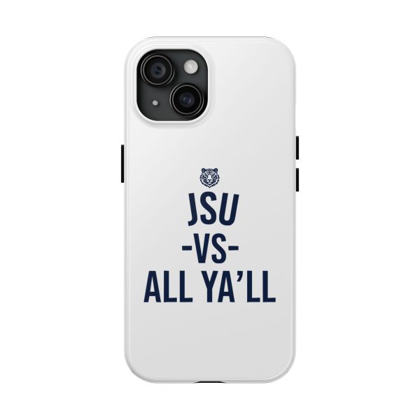 JSU vs All Ya'll Tiger White Navy Cell Phone Case