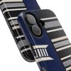 Thee Shirts - JSU Graduation Stole JSU Grad - Navy Phone Case