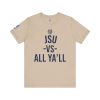 JSU vs All Ya'll Navy Tiger Edition Jersey Short Sleeve Tee