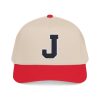 6025832343743325502_2048.jpeg Thee Shirts "J" Two Tone Embroidered Bill Cap