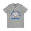 6315139826982904724_2048.jpeg Jackson State Univ #TheeILove Men's Baby Blue Jersey Short Sleeve V-Neck Tee