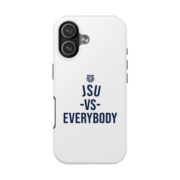JSU vs Everybody Tiger White Navy Cell Phone Case