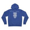 They Not Like Thee Tiger White Men's Fleece Pullover Hoodie