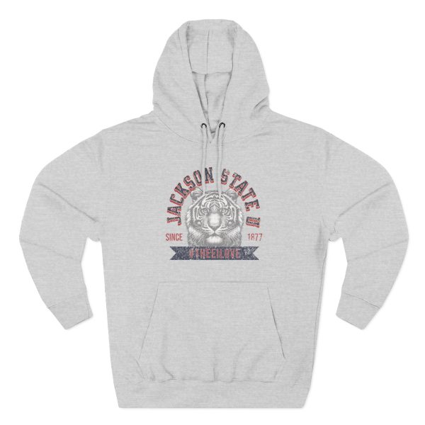 Jackson State Univ #TheeILove Women's Navy Premium Fleece Hoodie