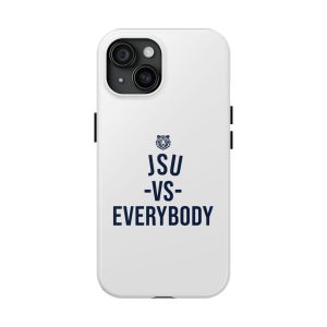 #TheeILove Jackson State U Tigerhead Men's Baby Blue Crewneck Sweatshirt
