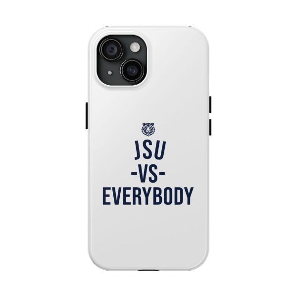 JSU vs Everybody Tiger White Navy Cell Phone Case